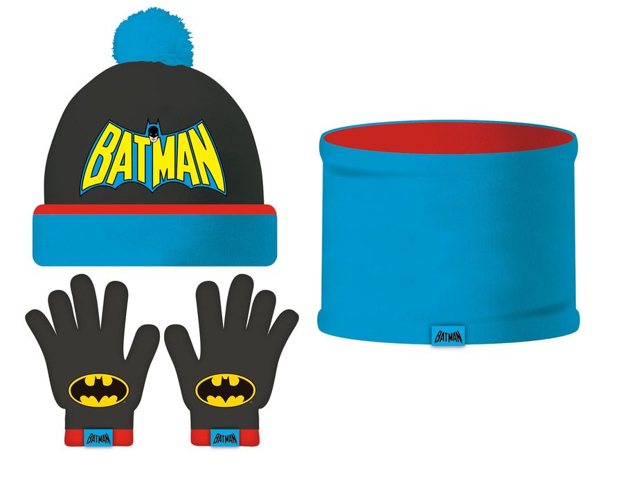 Set bonnet + tour de cou + gants