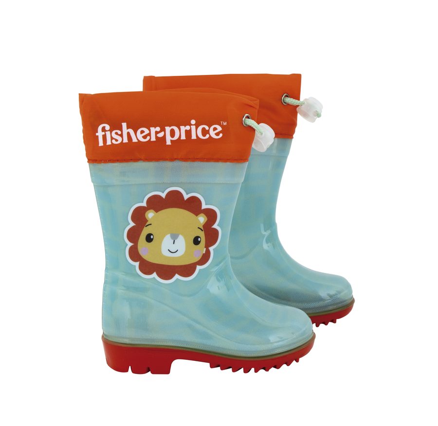 Bottes de pluie PVC doublées à fermeture textile