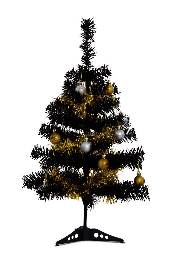Sapin de Noël décoré