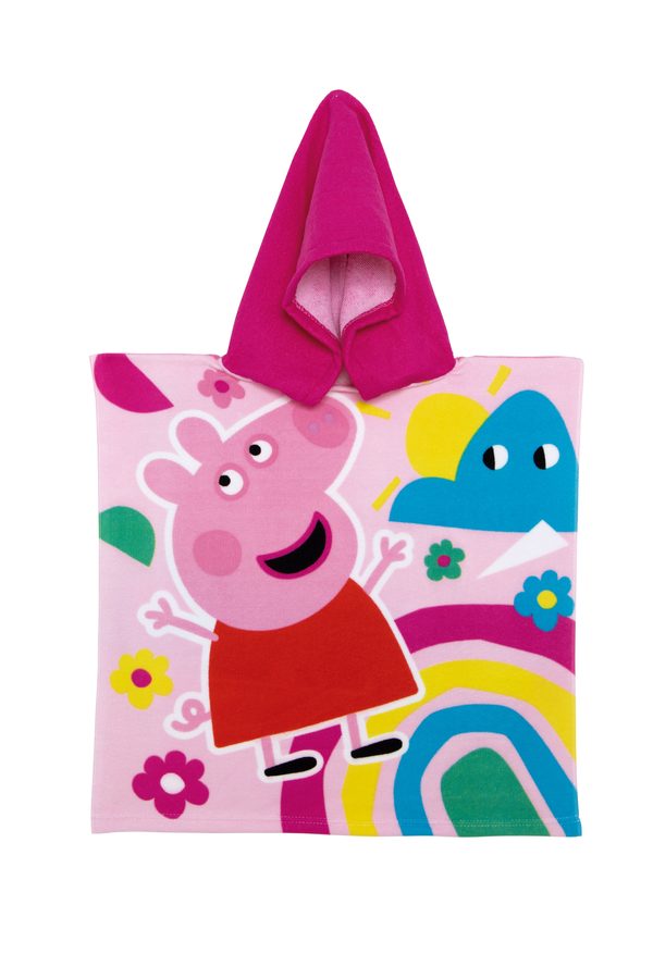Poncho serviette microfibre à capuche