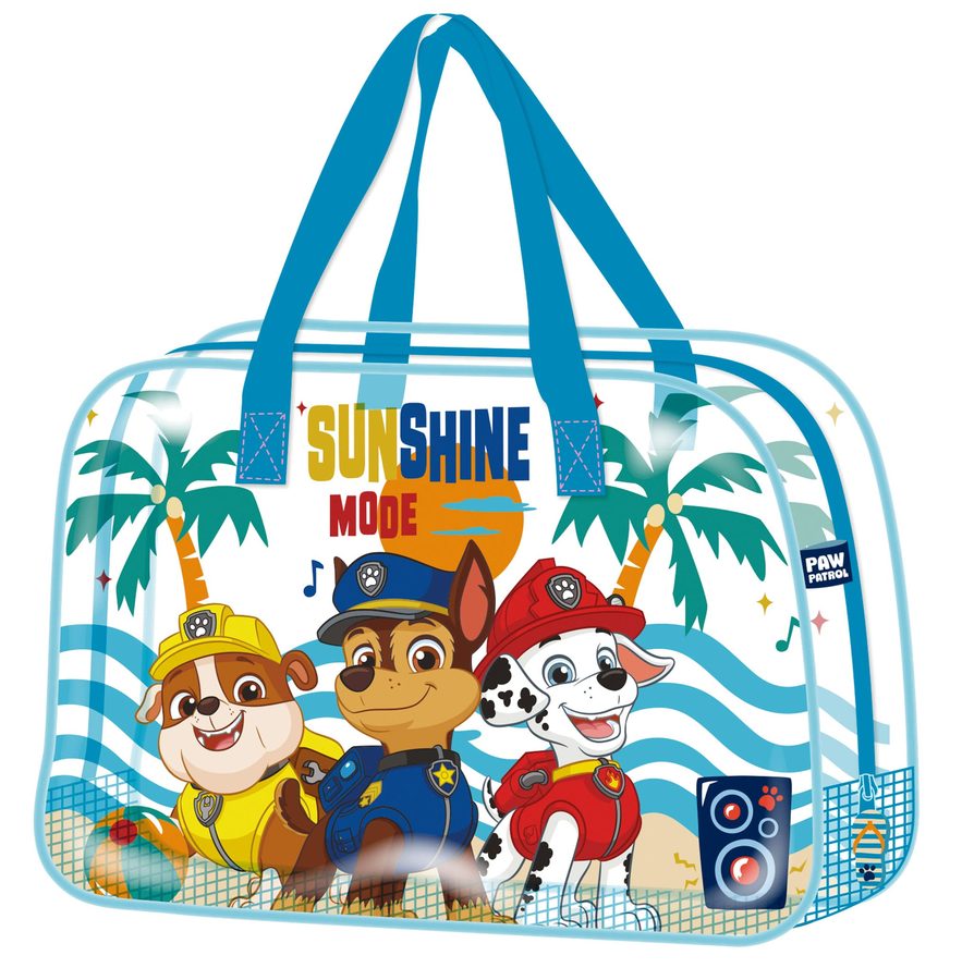 Sac de plage transparent