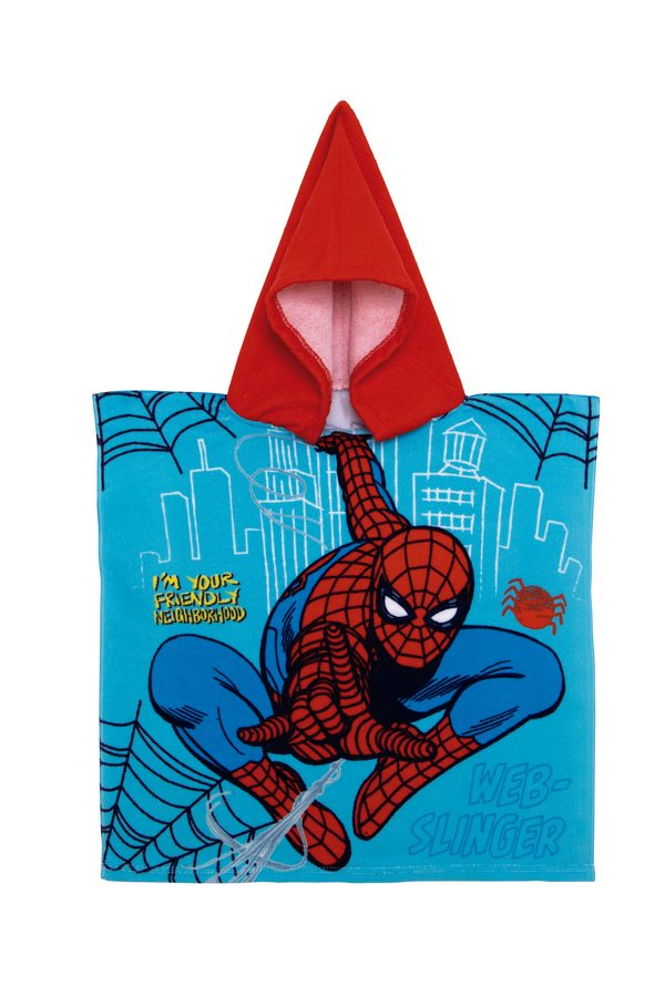 Poncho serviette microfibre à capuche