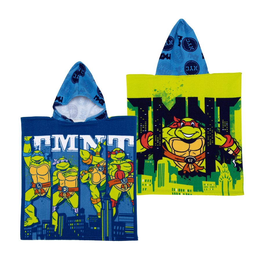 Poncho serviette microfibre à capuche