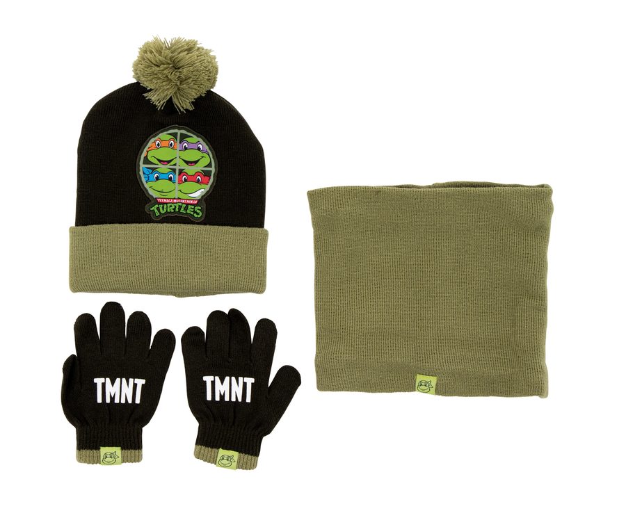 Set bonnet + tour de cou + gants