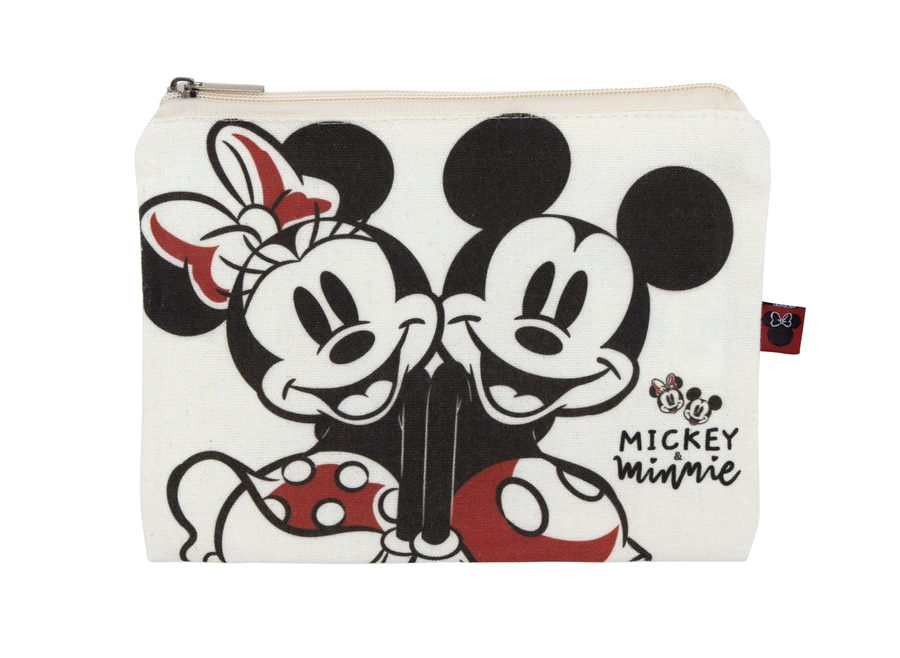 Trousse plate en toile