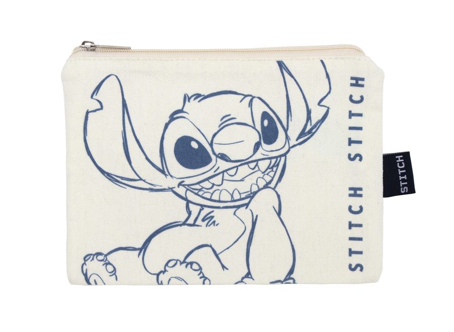 Trousse plate en toile