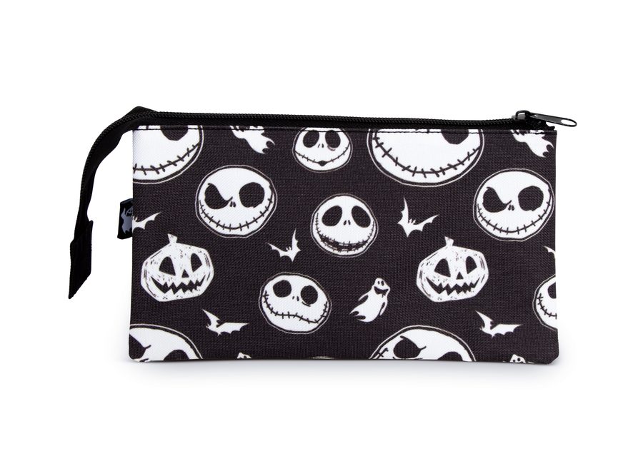 Trousse triple avec badge caoutchouc