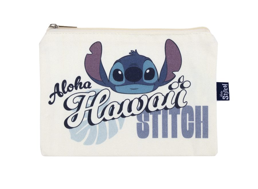 Trousse plate en toile