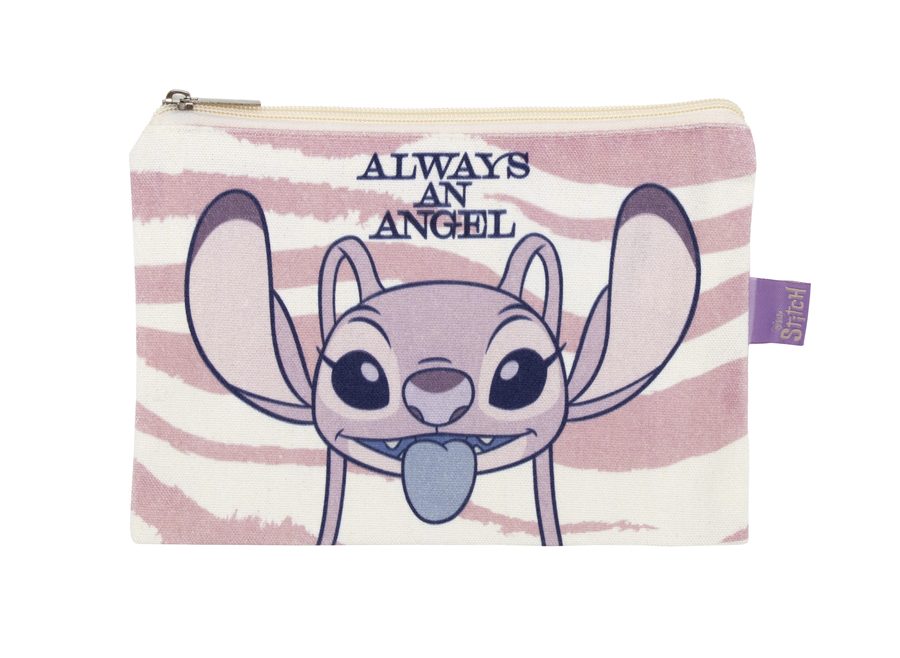 Trousse plate en toile
