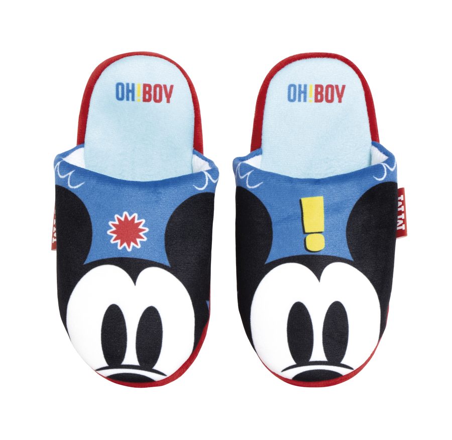 Chaussons velours ouverts semelle souple