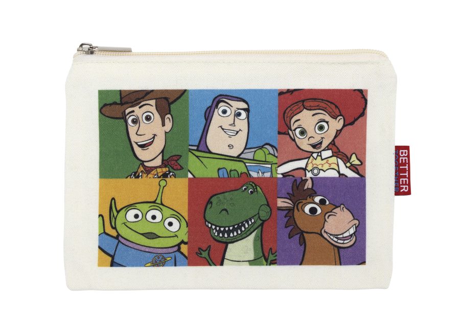 Trousse plate en toile