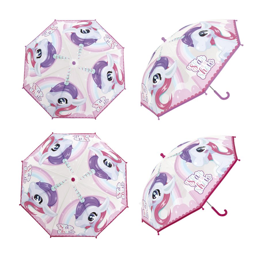 Parapluie EVA transparent manuel