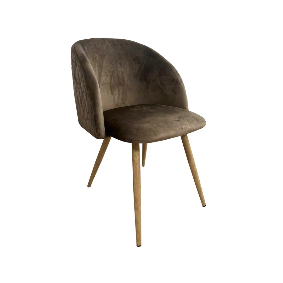 Chaise Y71 Marron Pied Couleur Bois