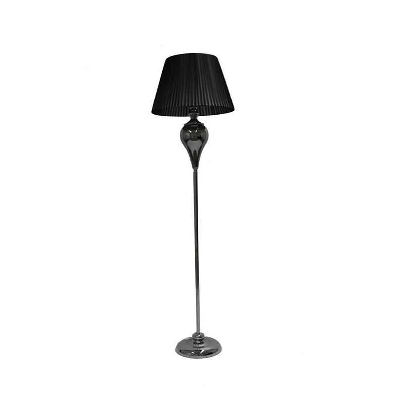 Lampadaire métal noir 165 cm