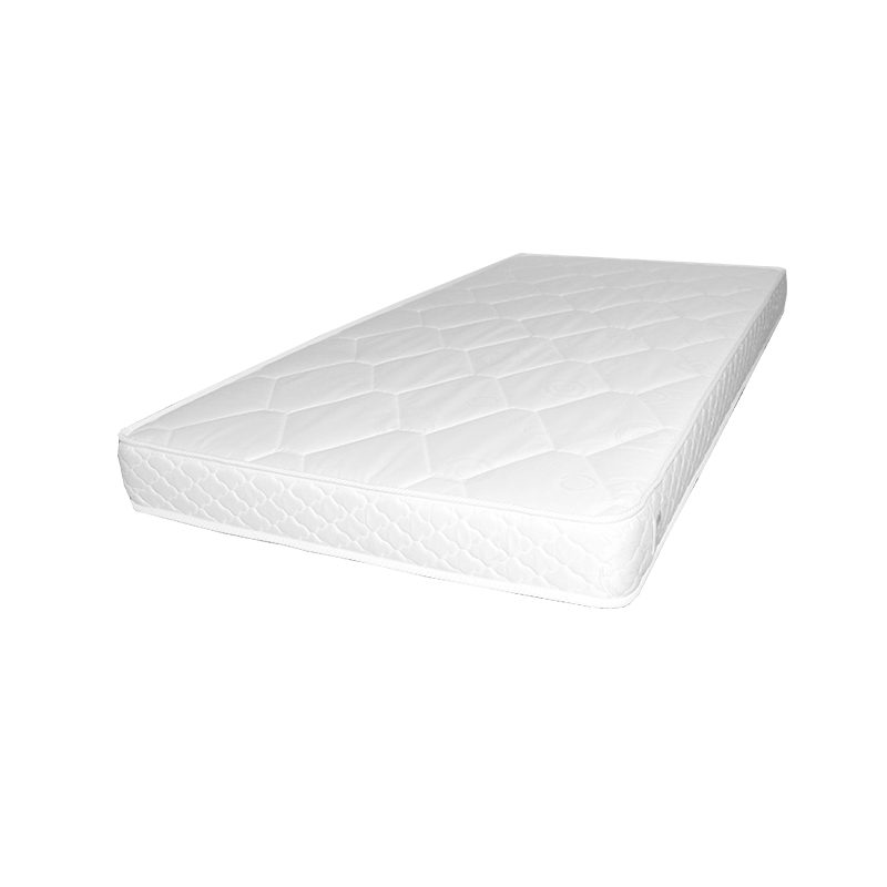 Matelas Mousse blanc 90 x 190 cm, épaisseur 15 cm