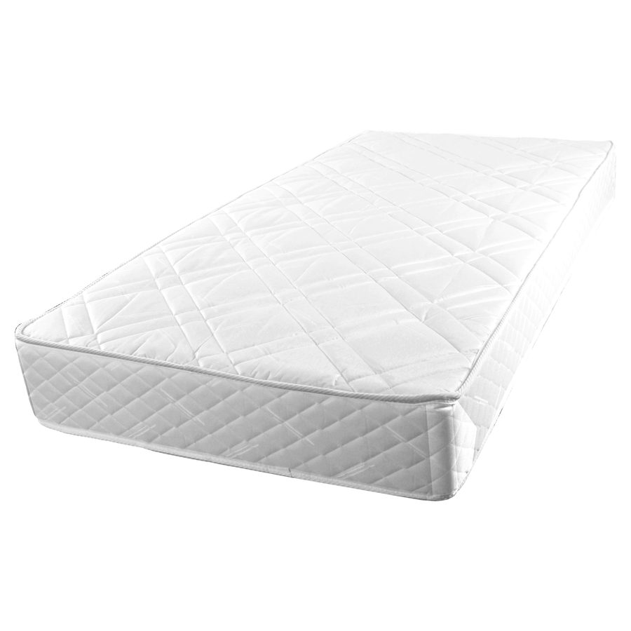 Matelas Mousse blanc 90 x 190 cm, épaisseur 20 cm