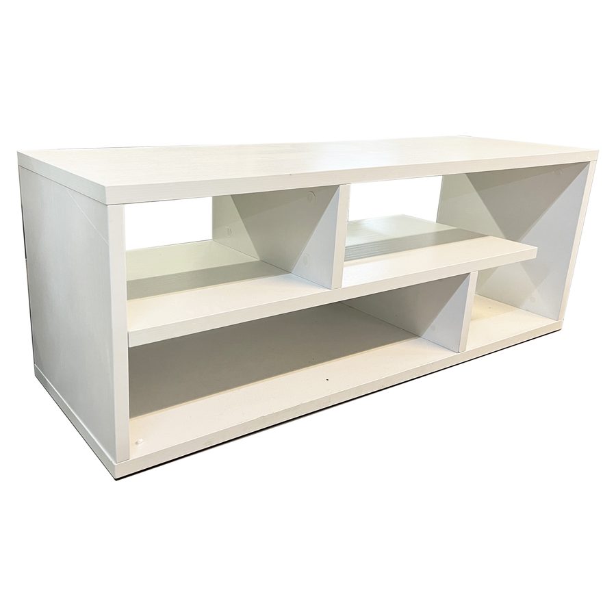Meuble TV 123 Blanc bois