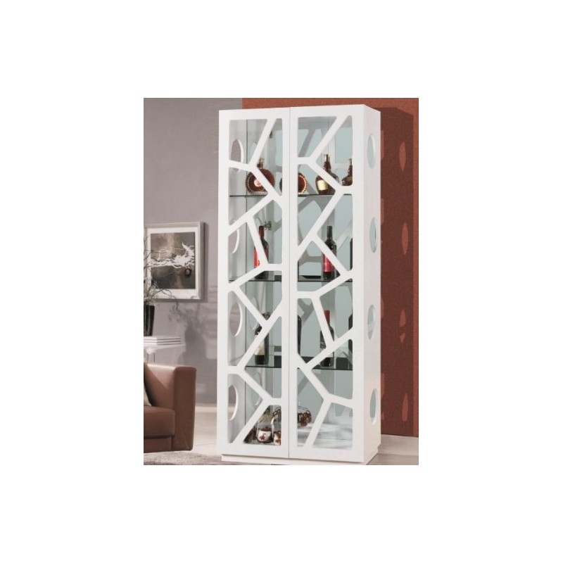 Vitrine 171 bois et verre