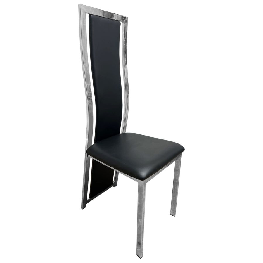 Chaise B88 Noir Simili cuir