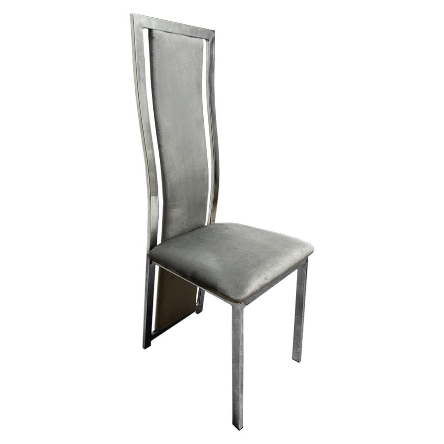 Chaise B88 Gris Velours