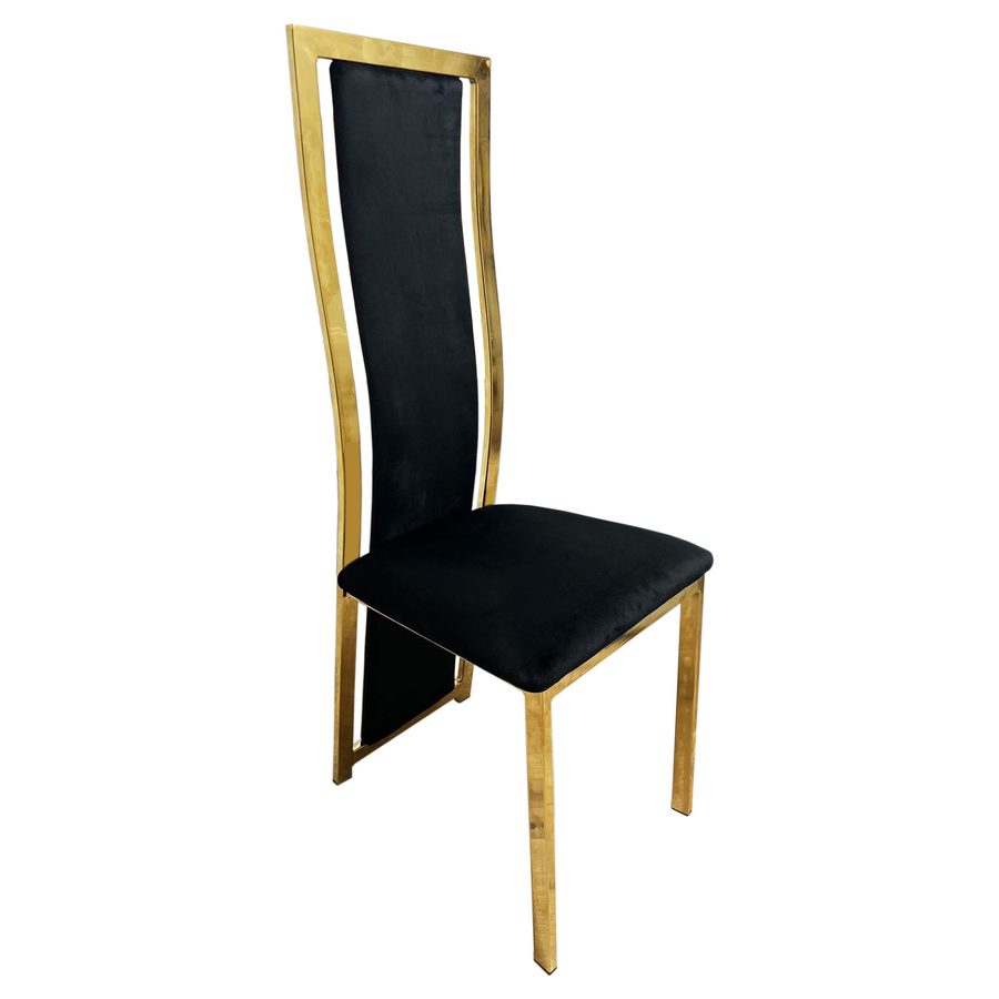 Chaise B881 Noir Velours