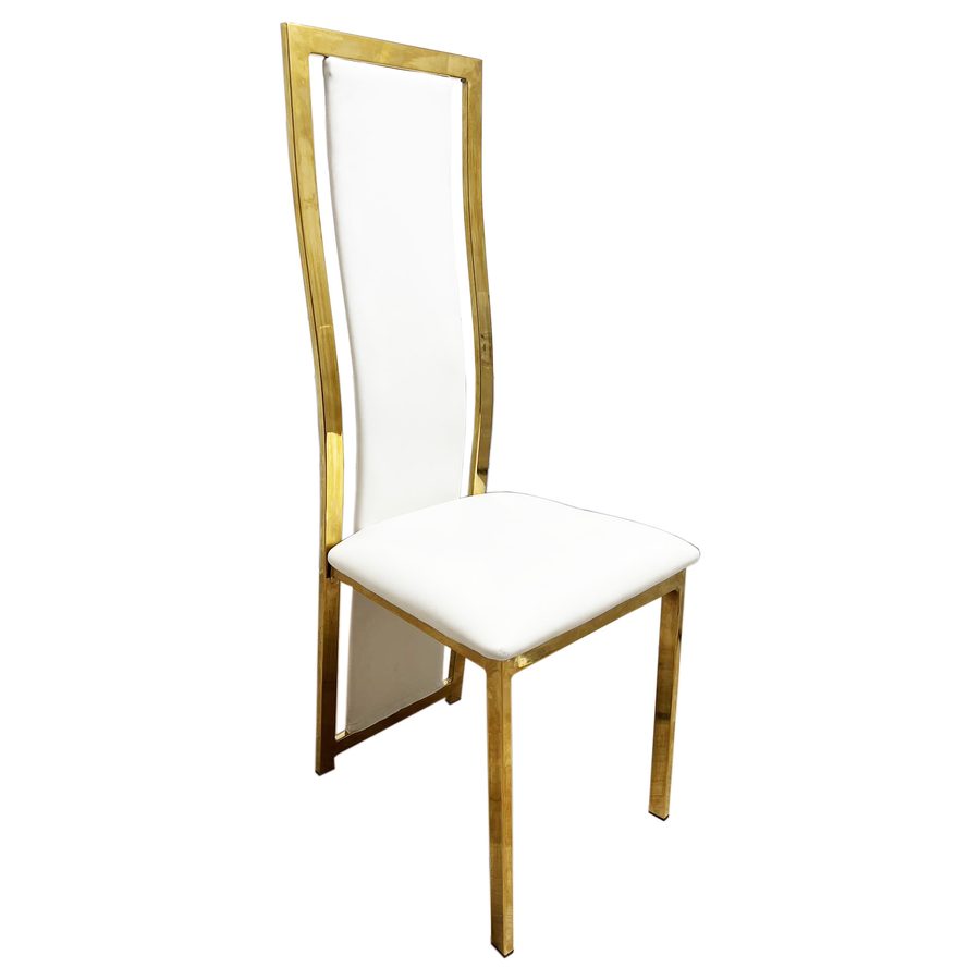 Chaise B881 Blanc Simili cuir