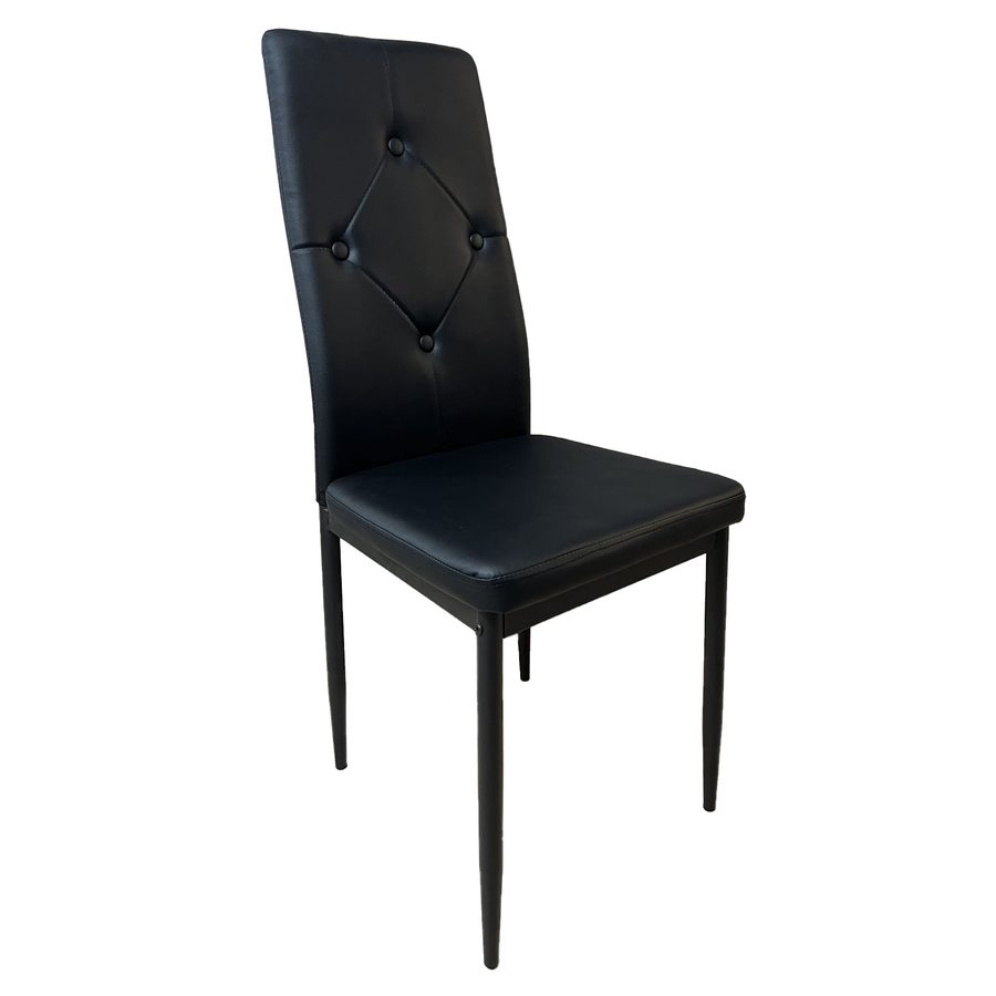 Chaise H20 Noir Simili cuir