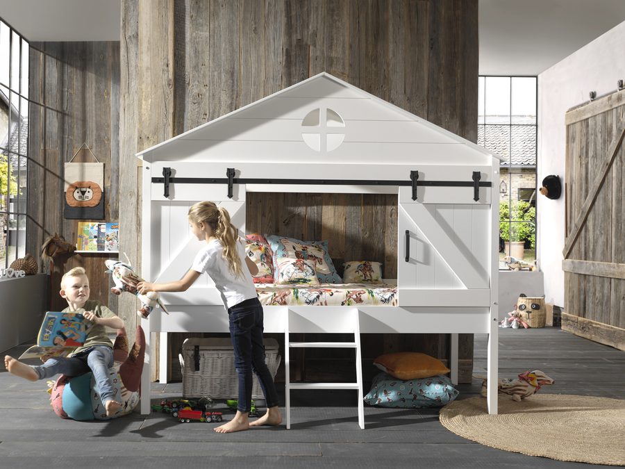 Lit Cabane Barnie 90 x 200 cm