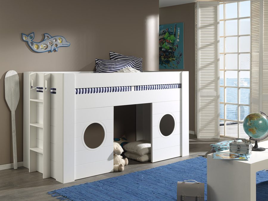 Lit compact Freya 90 x 200 cm Blanc