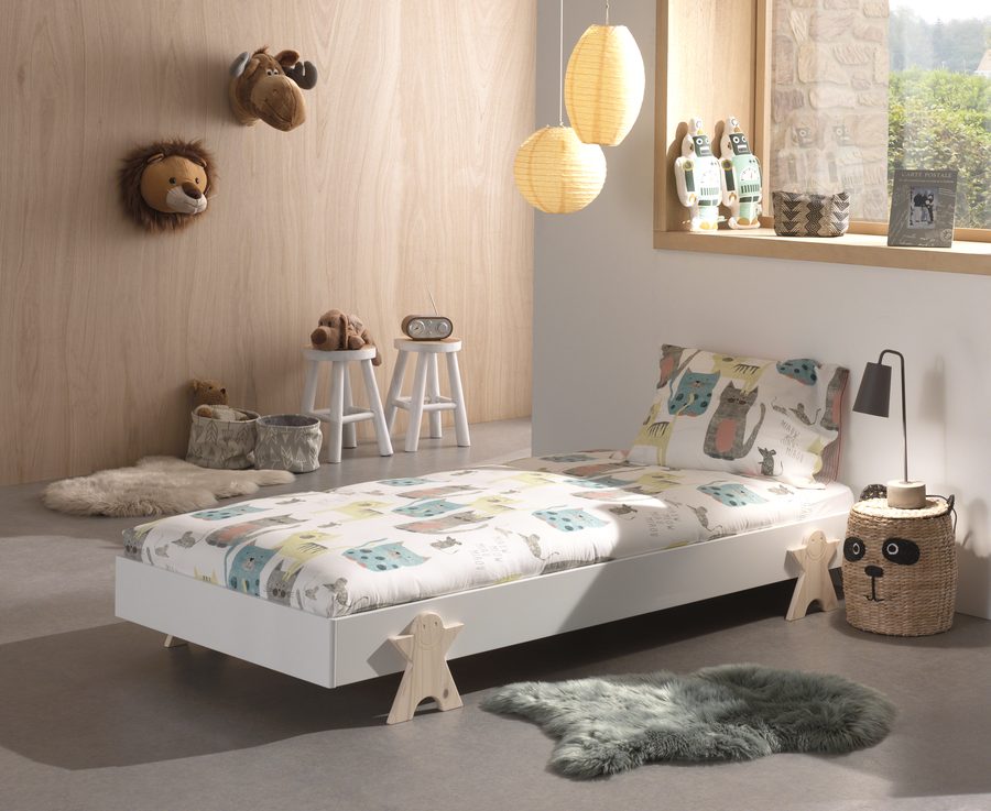 Modulo Lit Smiley Blanc