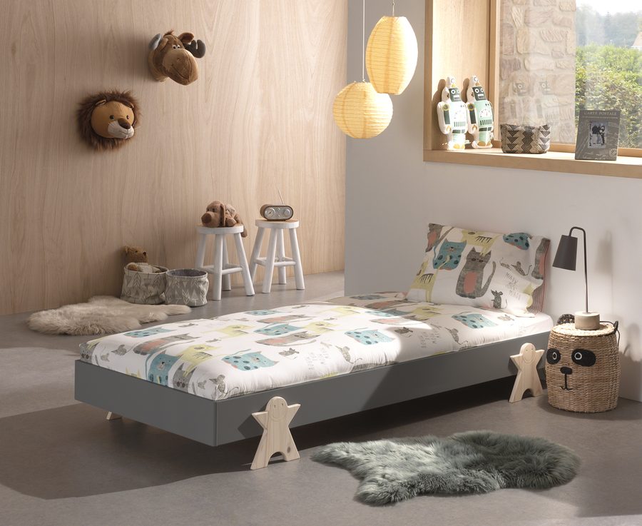 Modulo Lit Smiley Gris