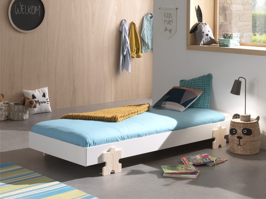 Modulo Lit Puzzle Blanc