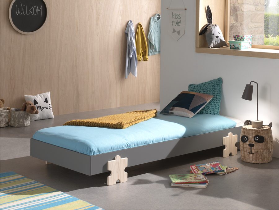 Modulo Lit Puzzle Gris