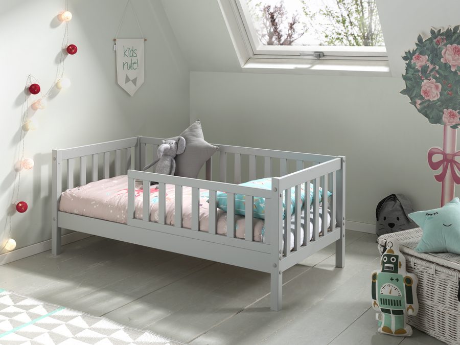 Lit Junior 70 - 70 x 140 cm Gris