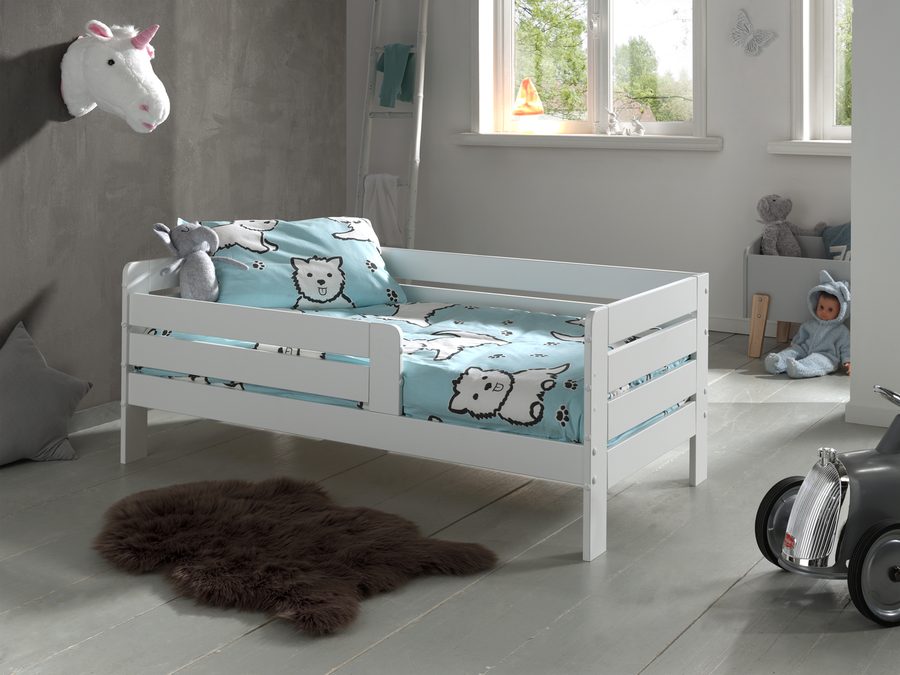 Lit Junior 71 - 70 x 140 cm Blanc