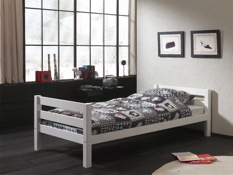 Pino Lit 1P 90 x 200 cm Blanc