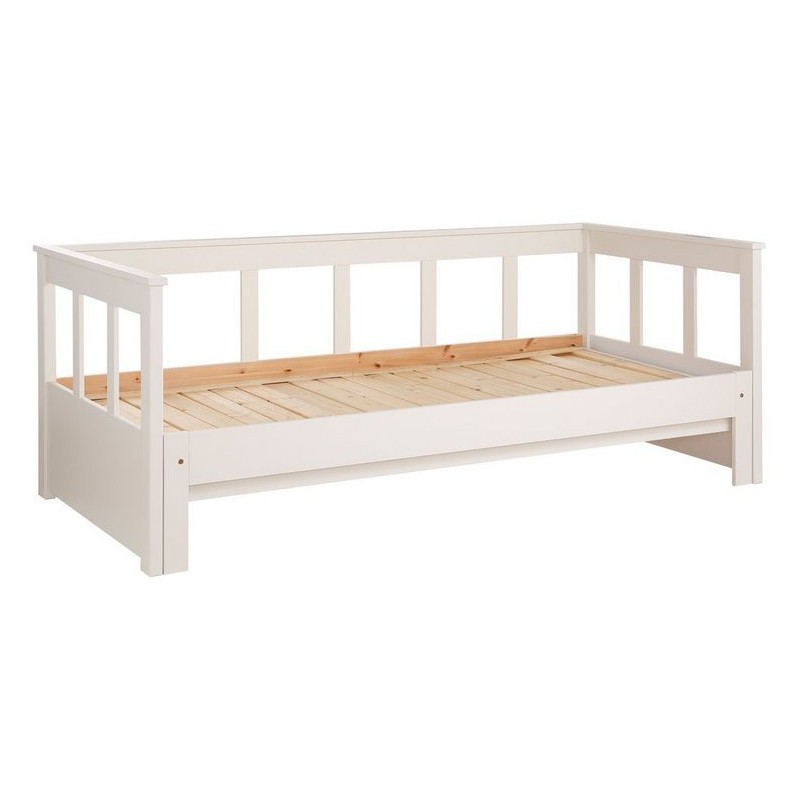 Pino Lit Capitaine Blanc 90 x 200 cm