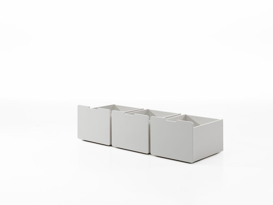 Pino Compo De 3 Tiroirs Blanc