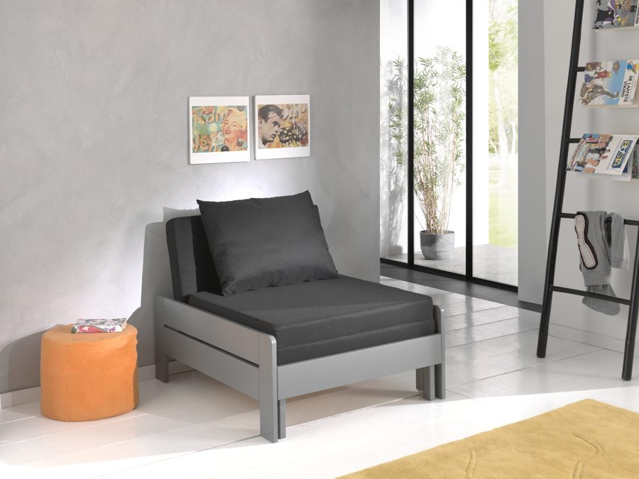 Pino Lit Fauteuil Gris