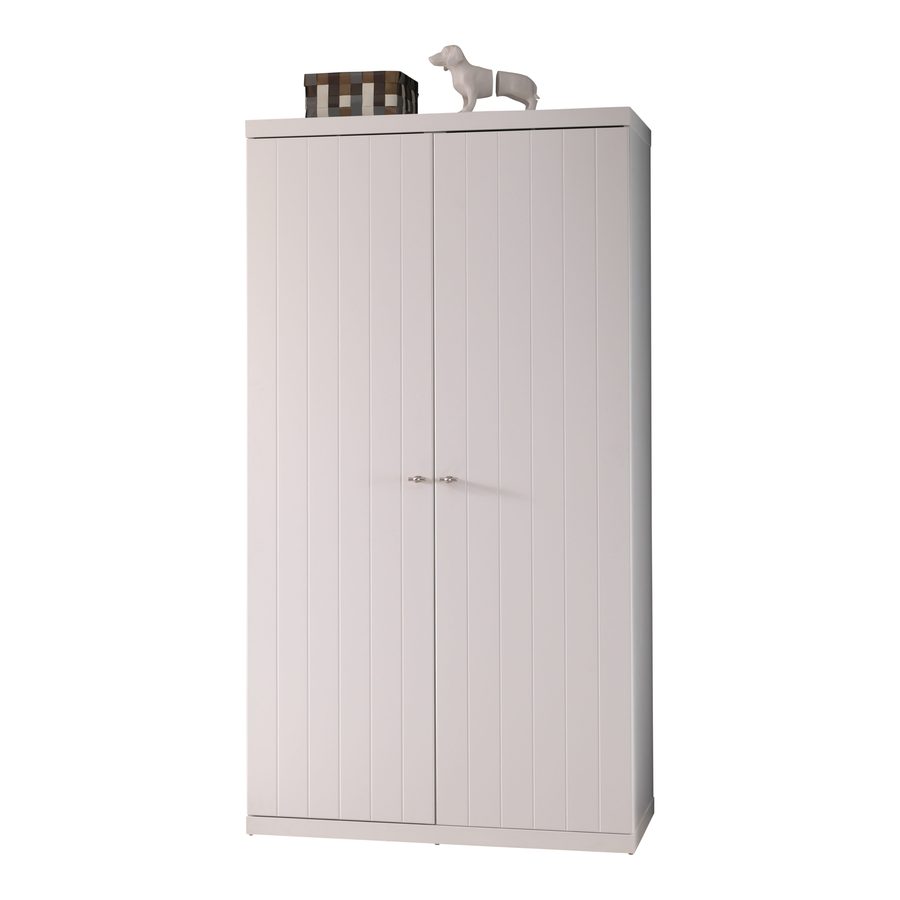Robin Armoire 2 Portes Blanc