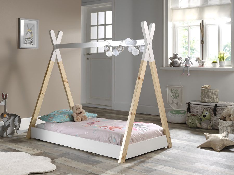 Lit Tipi 70 x 140 cm Blanc